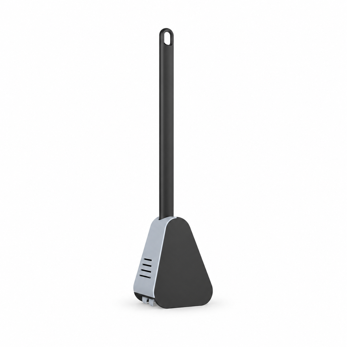 Flexible TPR Toilet Brush with Long Handle, Multi-Sided Cleaning Head for Bathroom and Toilet Bowl Cleaning